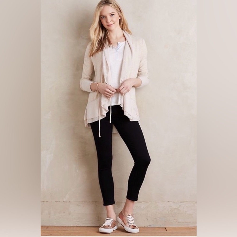 Paige Verdugo Crop Black Skinny Jeans